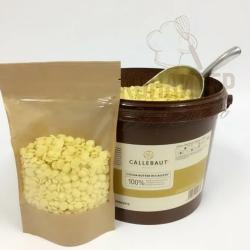 Какао-масло 100% Callebaut (в каллетах)