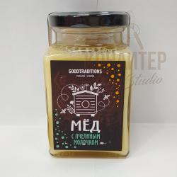 Цветочный мёд с пчелиным маточным молочком